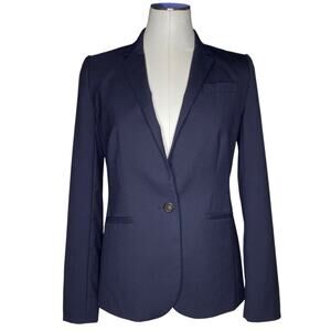 J. Crew Campbell Blazer Navy Blue size 4T